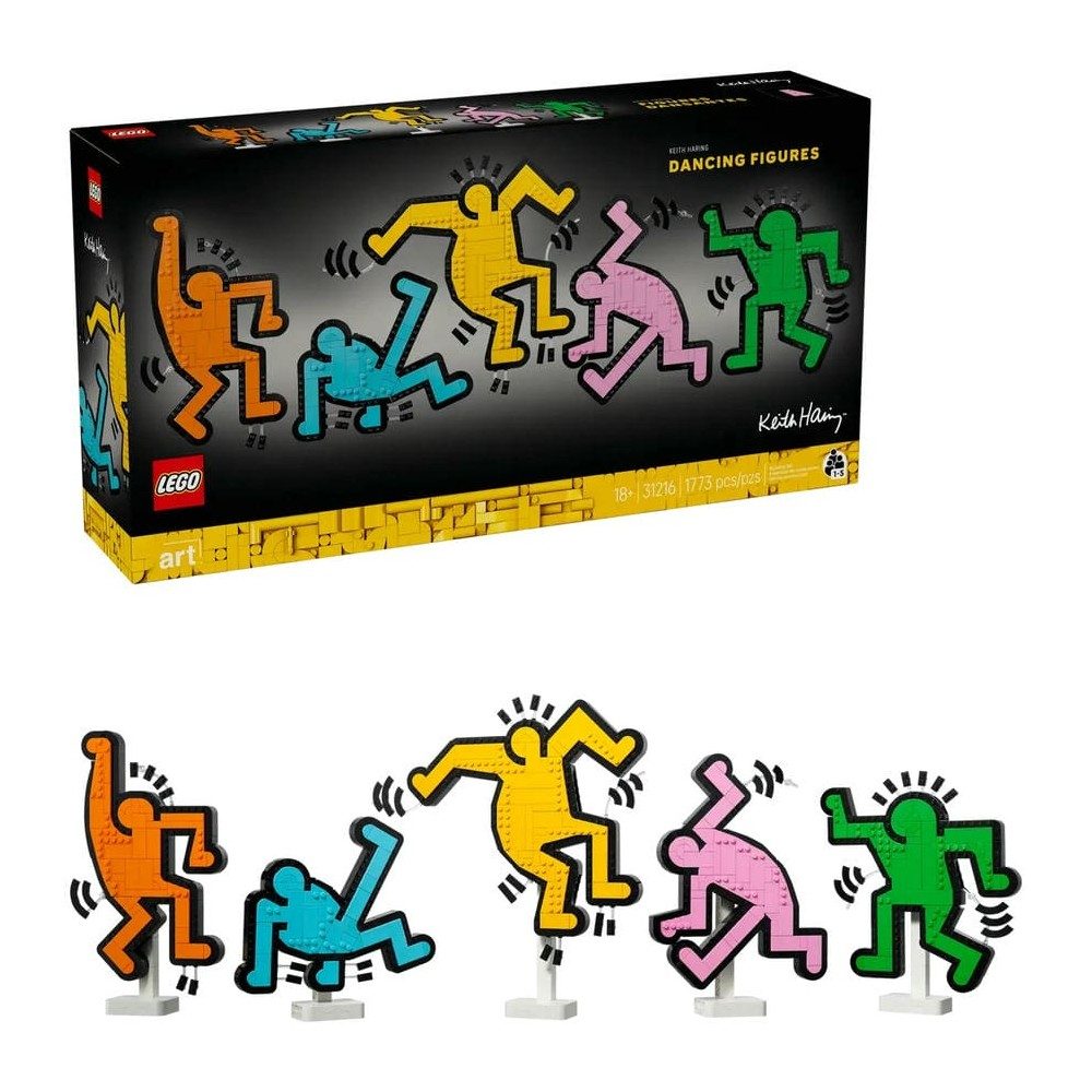 Levně Keith Haring – Tančící postavy