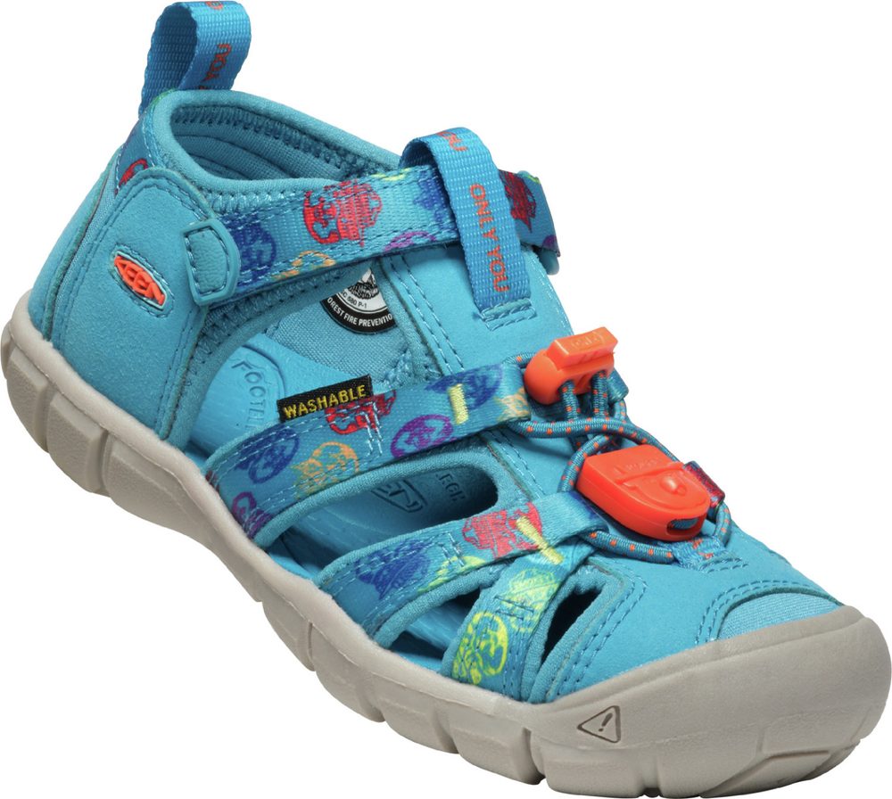 Levně KEEN SEACAMP II CNX YOUTH smokey bear/fjord blue - 35