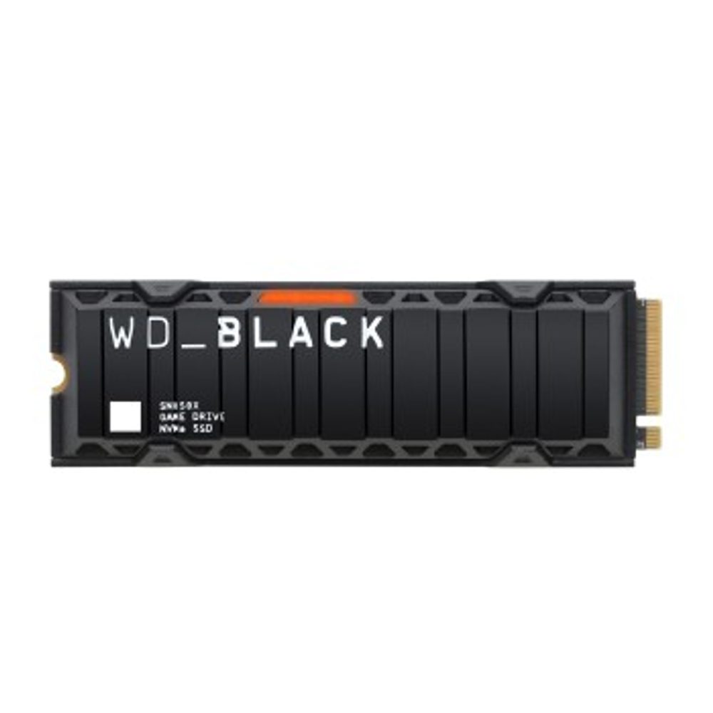 Levně WD BLACK SN850X PCIe Gen 4 Gaming SSD with Heat Sink 1 TB