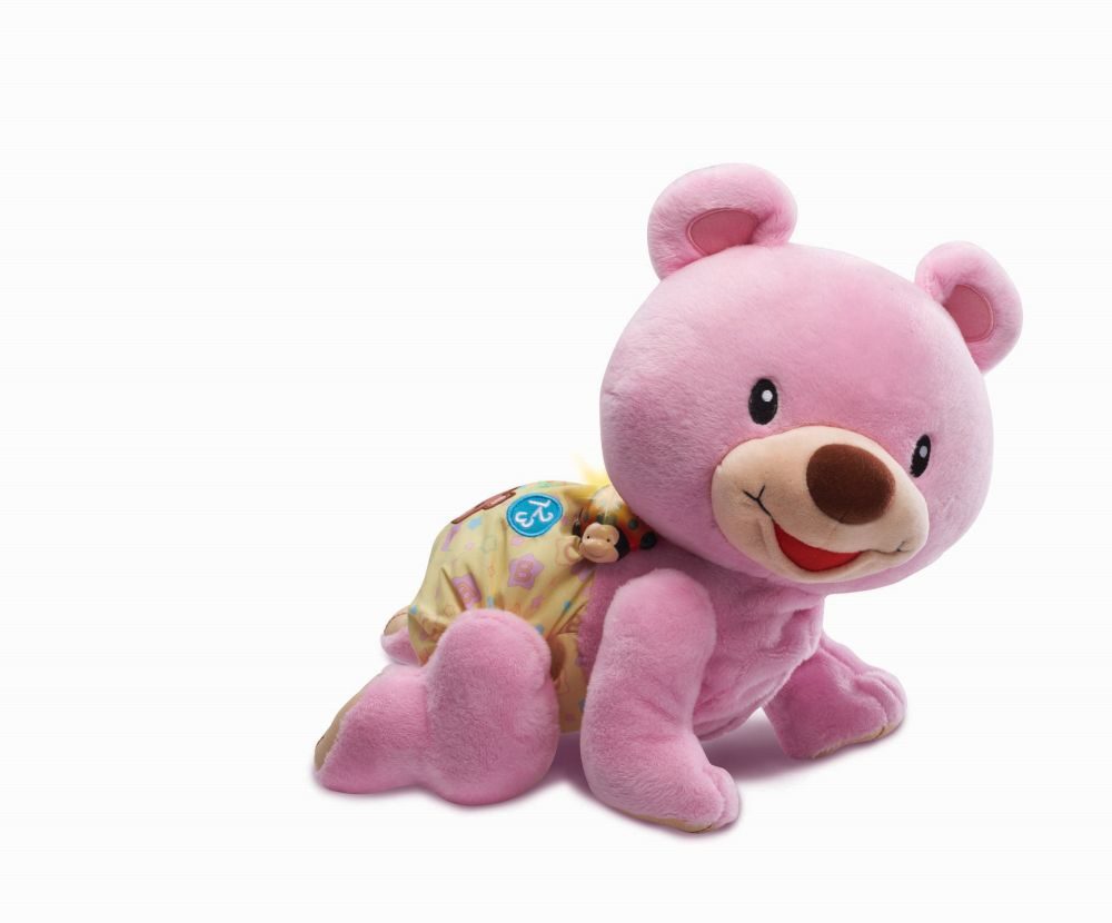Levně Vtech Lezoucí medvídek růžový