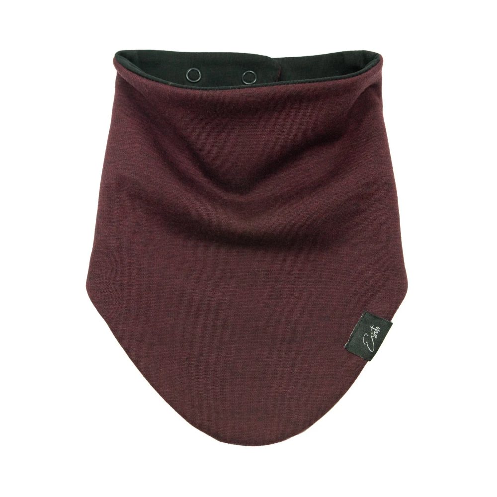 ESITO Šátek na krk bavlna Warmkeeper ZOE Garnet - vínová - 0 - 3 roky vínová