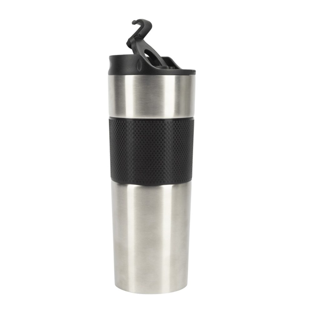 Levně BERGNER Termohrnek 460 ml nerez černá BG-37789-BK