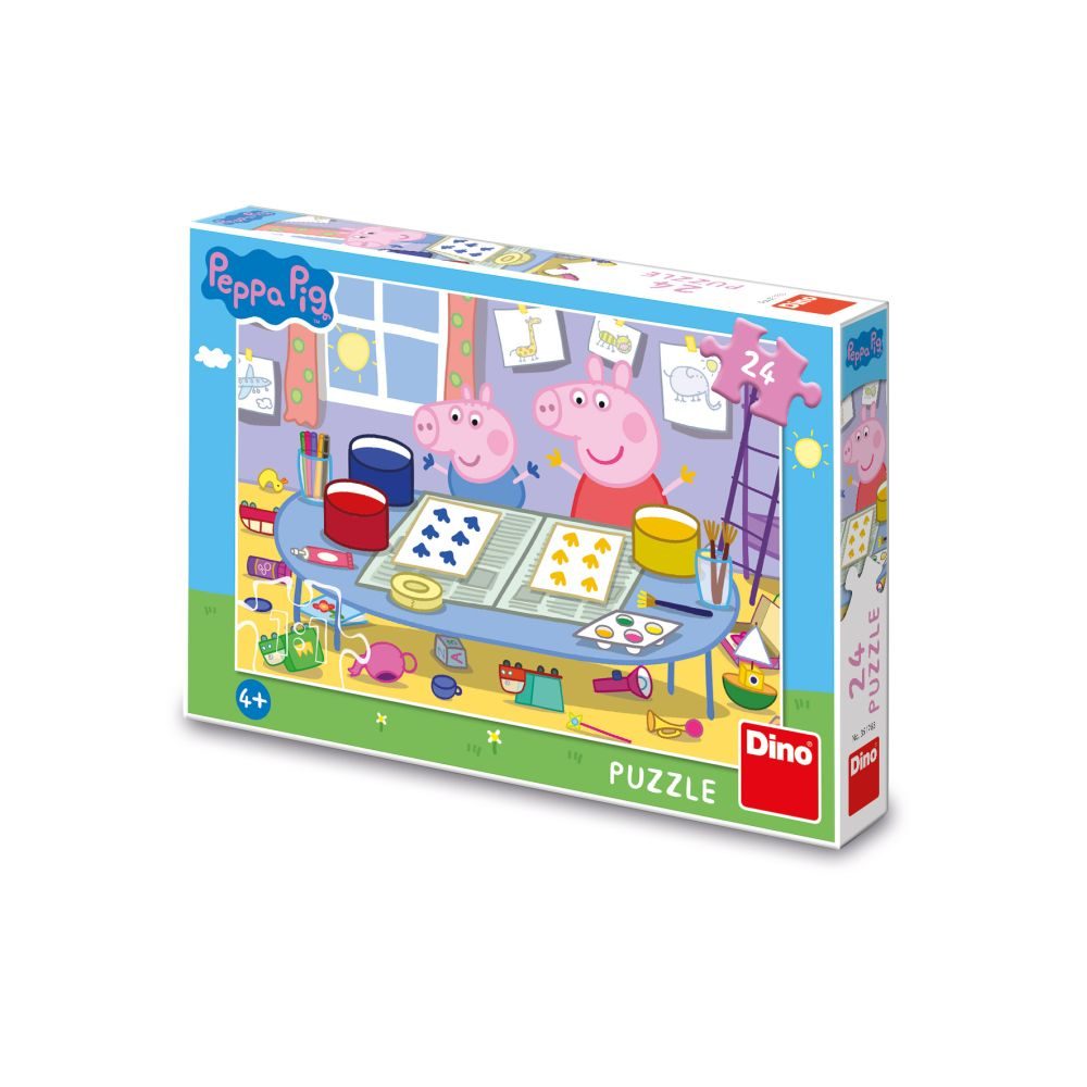 Levně PEPPA PIG: VÝTVARNÍK 24 Puzzle