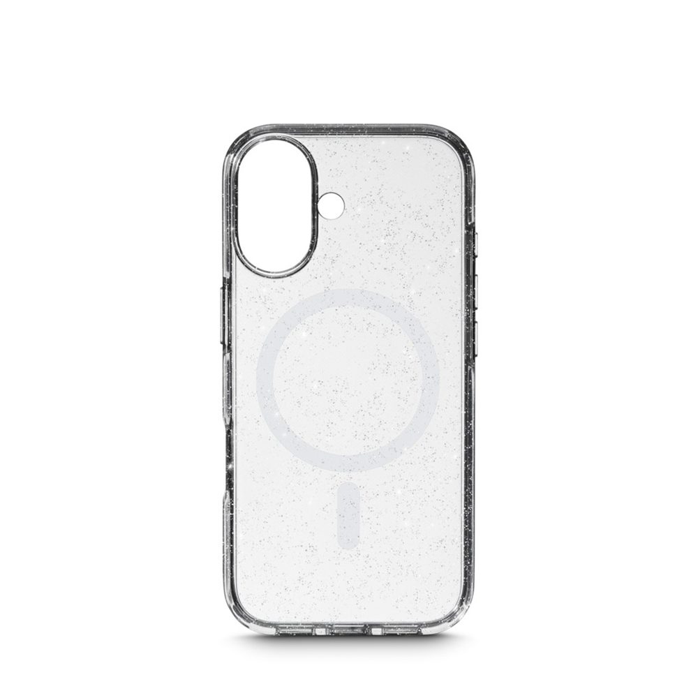 Levně White Diamonds Mag Glitter, kryt pro Apple iPhone 17, magnetický, průhledný s třpytkami