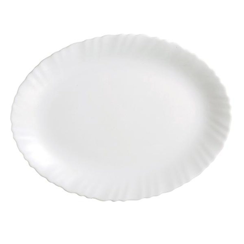 Levně TORO TALÍŘ OVÁLNÝ "TITAN", OPÁLOVÉ SKLO 36CM