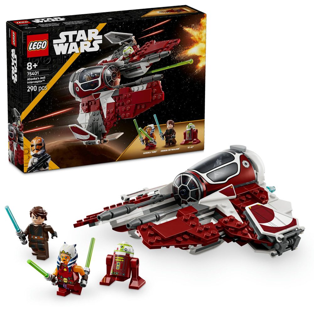 Levně Ahsoka a jediská stíhačka Interceptor™
