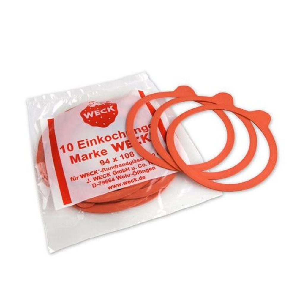 Levně WECK gumička-10ks-pro skl.WECK d100 (94x108mm)
