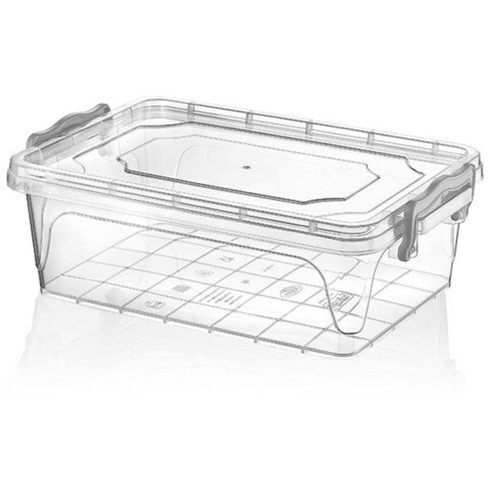 Levně box 1,2l MULTI, 21x14x7,5cm, obdél.níz., plast