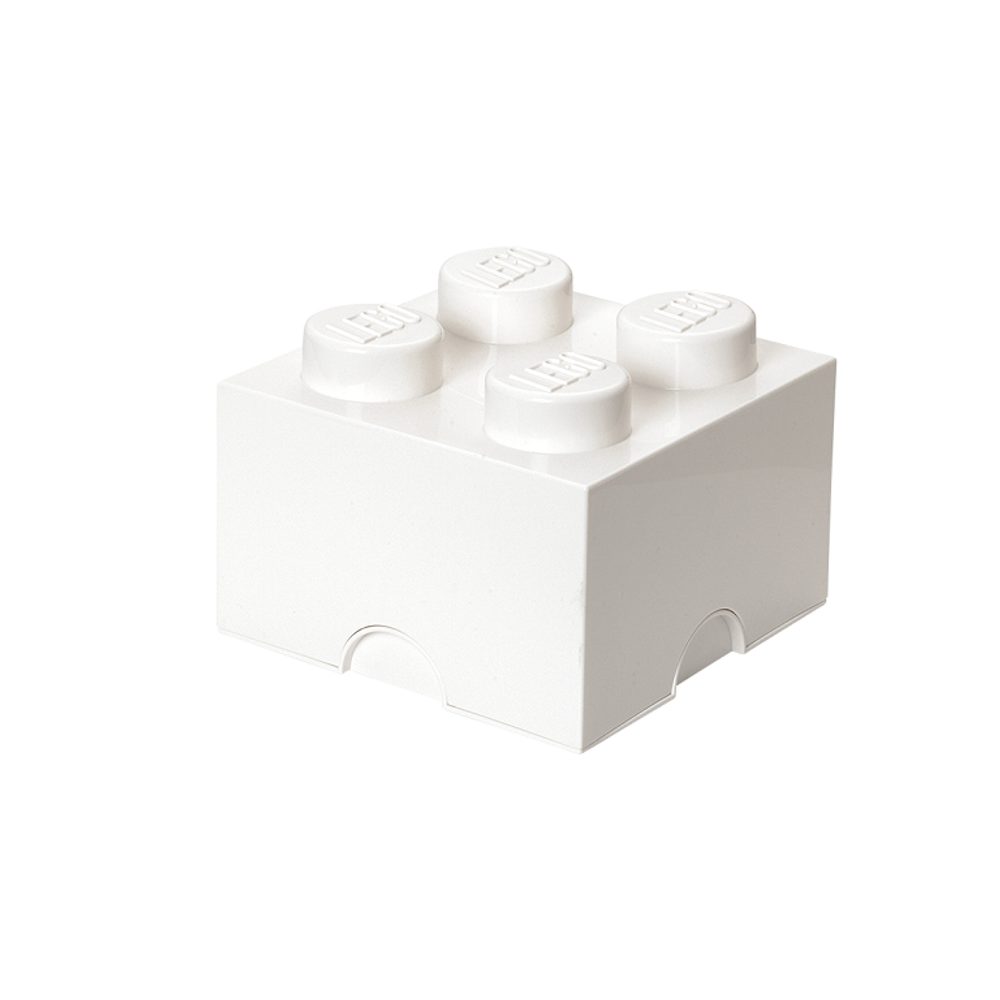 Levně LEGO úložný box 4 - bílá