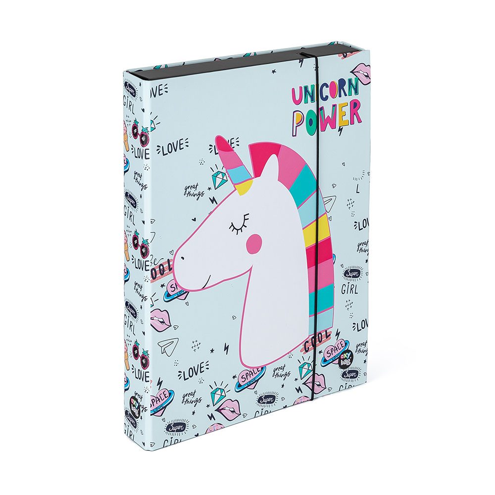 Levně Karton P+P Box na sešity A4 Jumbo Unicorn iconic KT8-73023