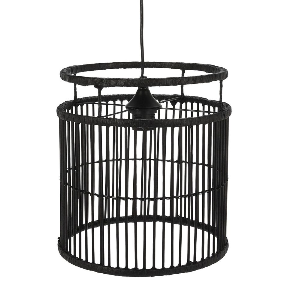 Levně PROGARDEN Lustr svítidlo závěsné HOMESTYLING 28 x 30 cm ČERNÁ KO-NB1305220