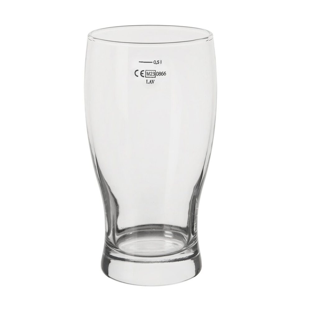 Levně Sklenice na pivo 0,58 l cejch 0,5 l 6 ks