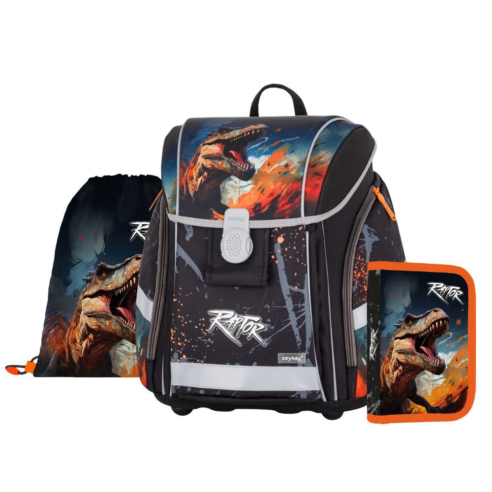 Oxybag Školní set 3ks PREMIUM LIGHT Dino