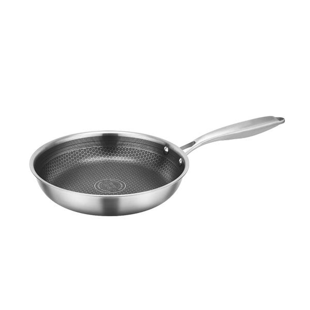KITCHISIMO PÁNEV KITCHISIMO 24CM INDUKČNÍ DNO NEREZ/HLINÍK