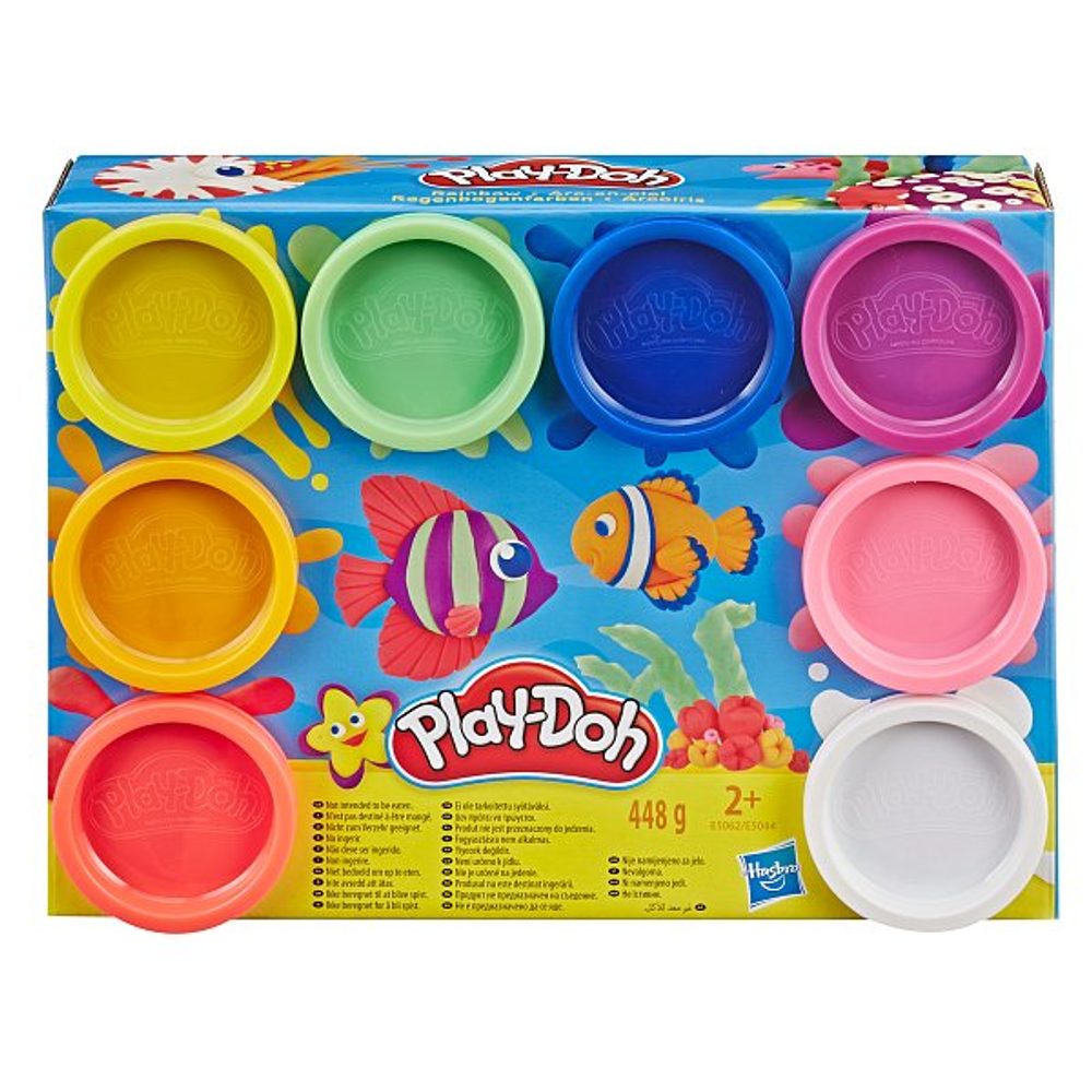 Levně Play-Doh 8ks kelímků, sada A, ass.