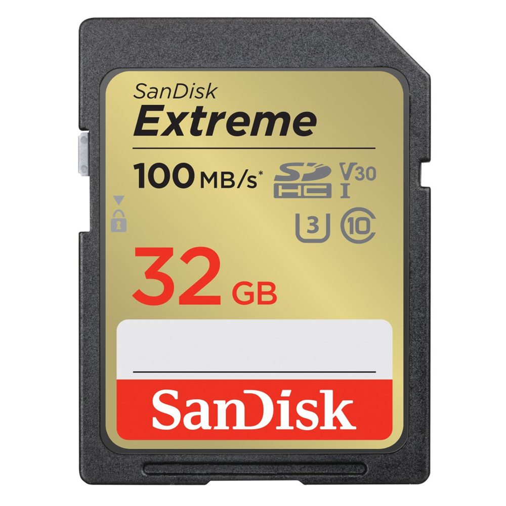 Levně SanDisk Extreme 32 GB Memory Card up to 100 MB/s, UHS-I, Class 10, U3, V30