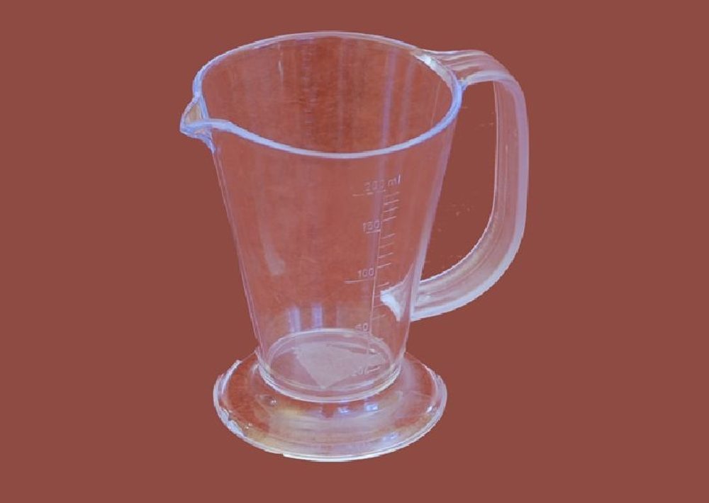 Levně odměrka 0,2l kónická