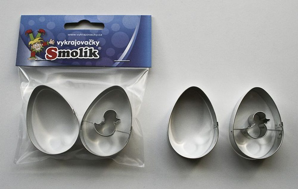 Levně vykr. 0781 Vajíčka se středem, sada-2ks