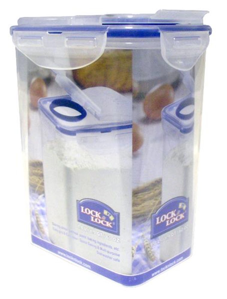 Levně LOCKNLOCK Dóza na potraviny LOCK, objem 1, 8 l, 15,1 x 10,8 x 18,5 cm
