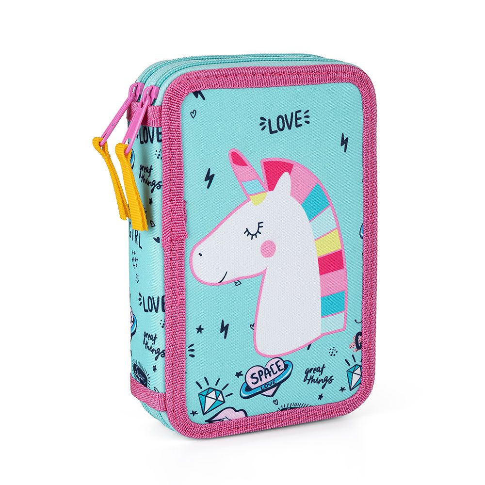 Levně Karton P+P Penál 2 p. prázdný Unicorn iconic 1-55723