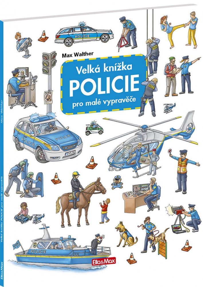 Presco Group Velká knížka POLICIE pro malé vypravěče