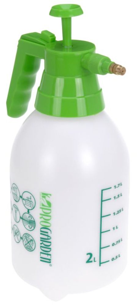 Levně rozprašovač 2,0l tlakový bílozelený