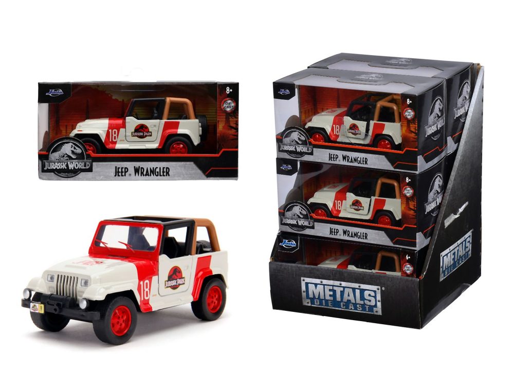 Levně Auto Jeep Wrangler Jurassic World 1:32, DP6