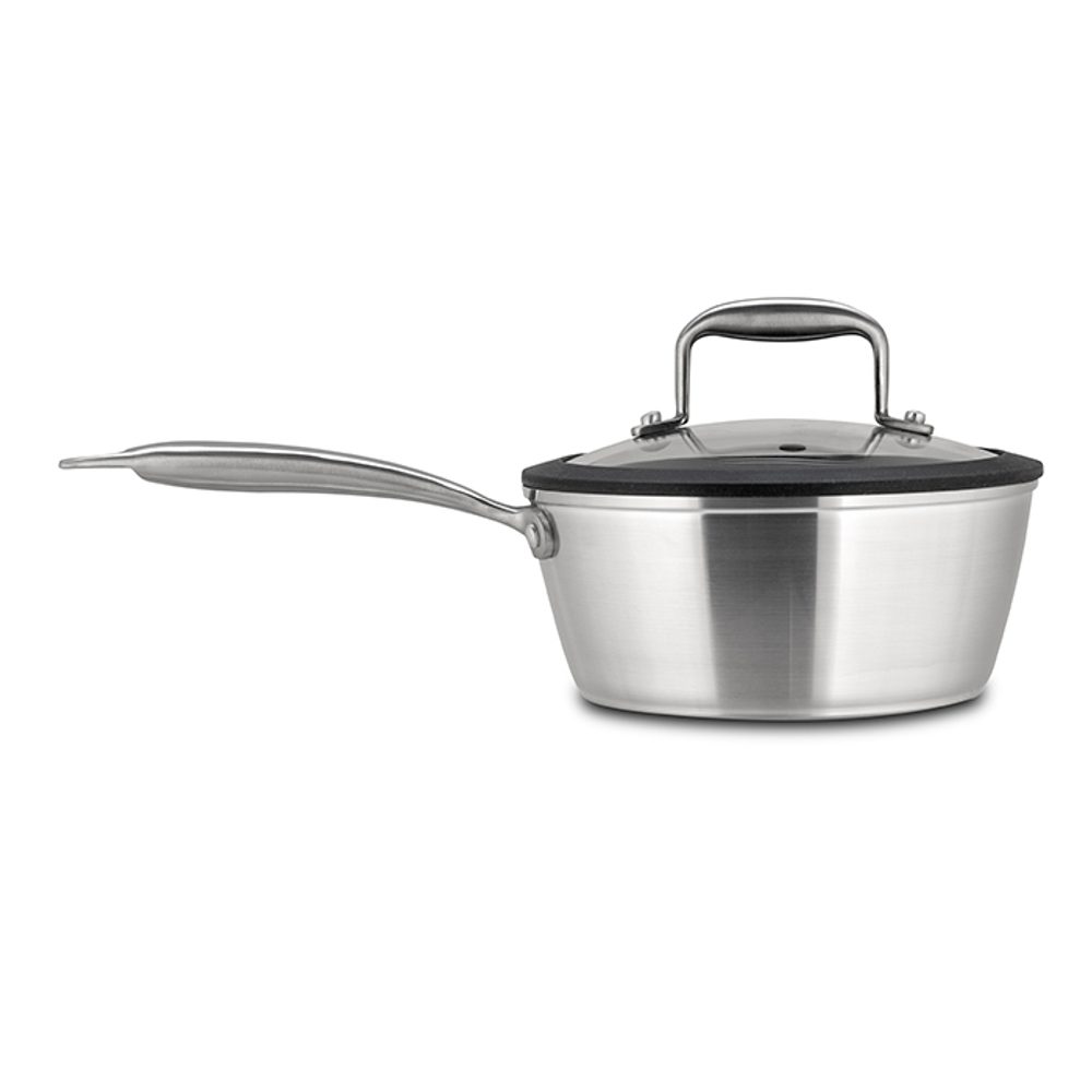 Levně rendlík d18 s ruk.+PO (silik.okraj), ELEGANCE, ker.povrch, v.8cm, NR