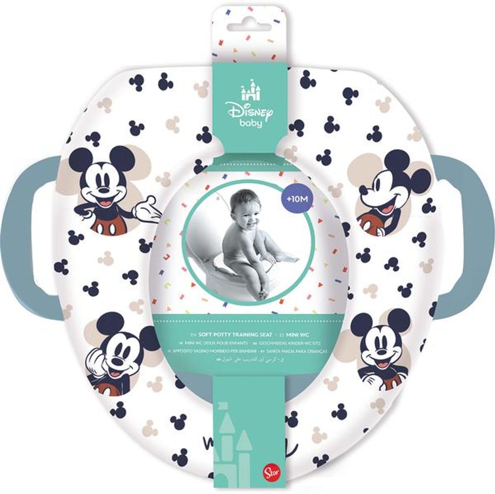 Levně STOR SEDÁTKO MĚKKÉ NA WC S DRŽADLY MICKEY