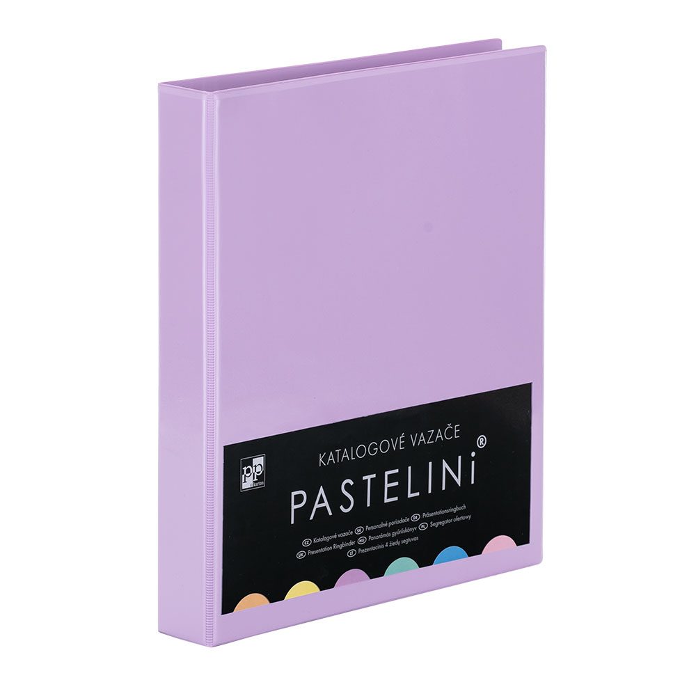 Karton P+P Katalogový vazač A4 - D30 PASTELINI fialová