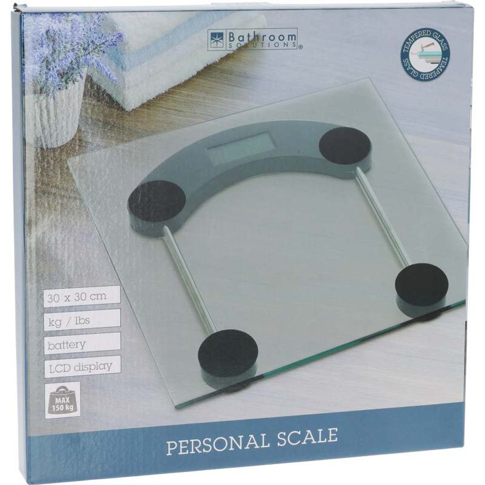 Levně EXCELLENT HOUSEWARE Osobní váha 150 kg sklo KO-CY4655270