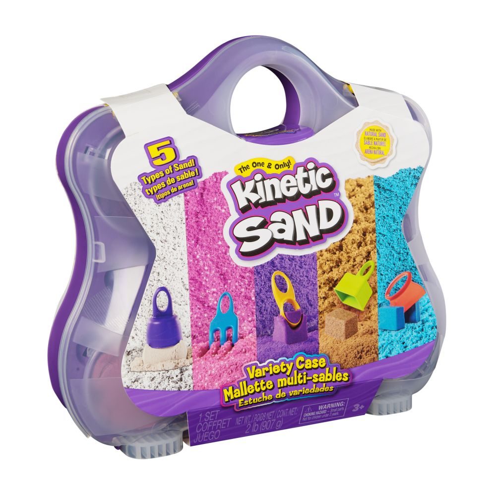 Levně KINETIC SAND KUFŘÍK S DOPLŇKY