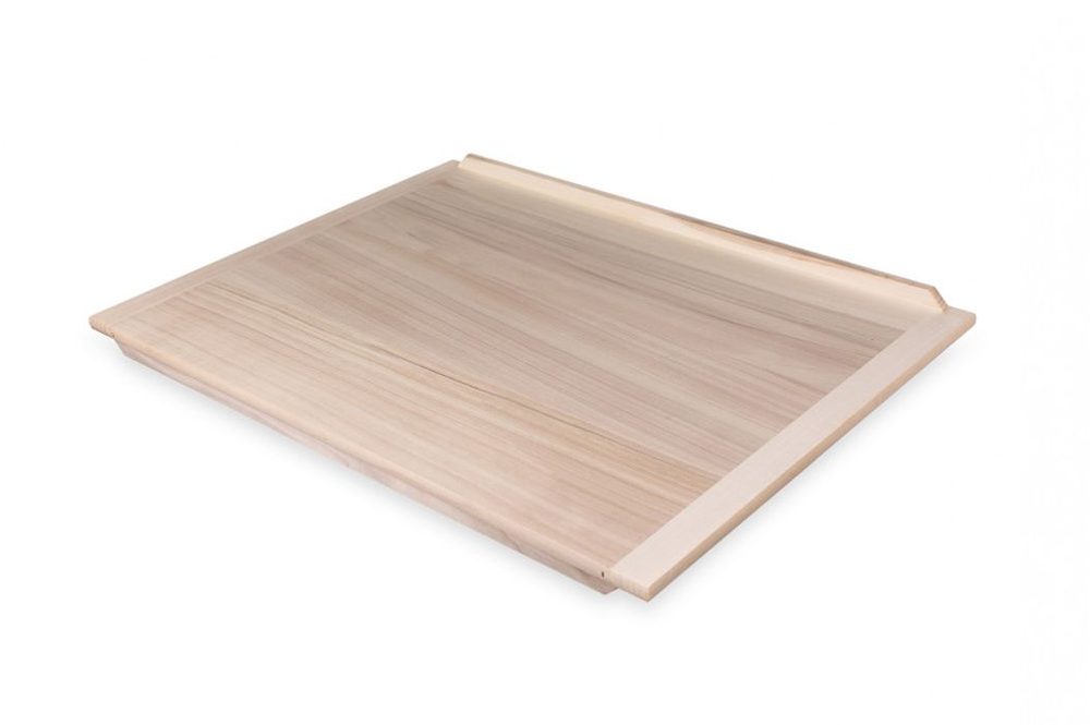 Levně vál 60x40x1,4cm kuchyňský, dřevo TOPOL (lípa)+BUK