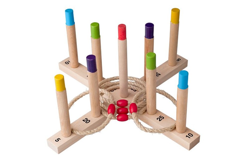 Levně WOODY Házení kroužků