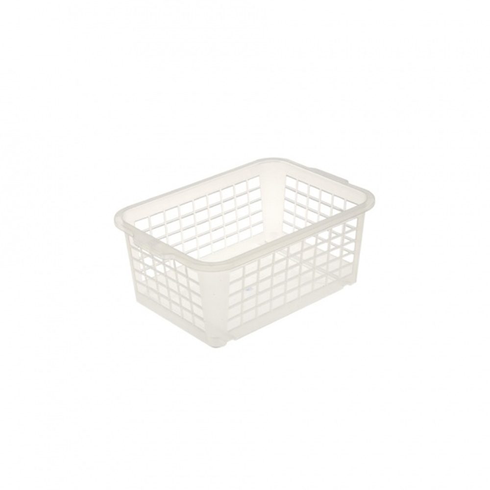 Levně Keeeper KOŠÍK STOHOVATELNÝ MINI-17X10X25CM TRANSPARENT
