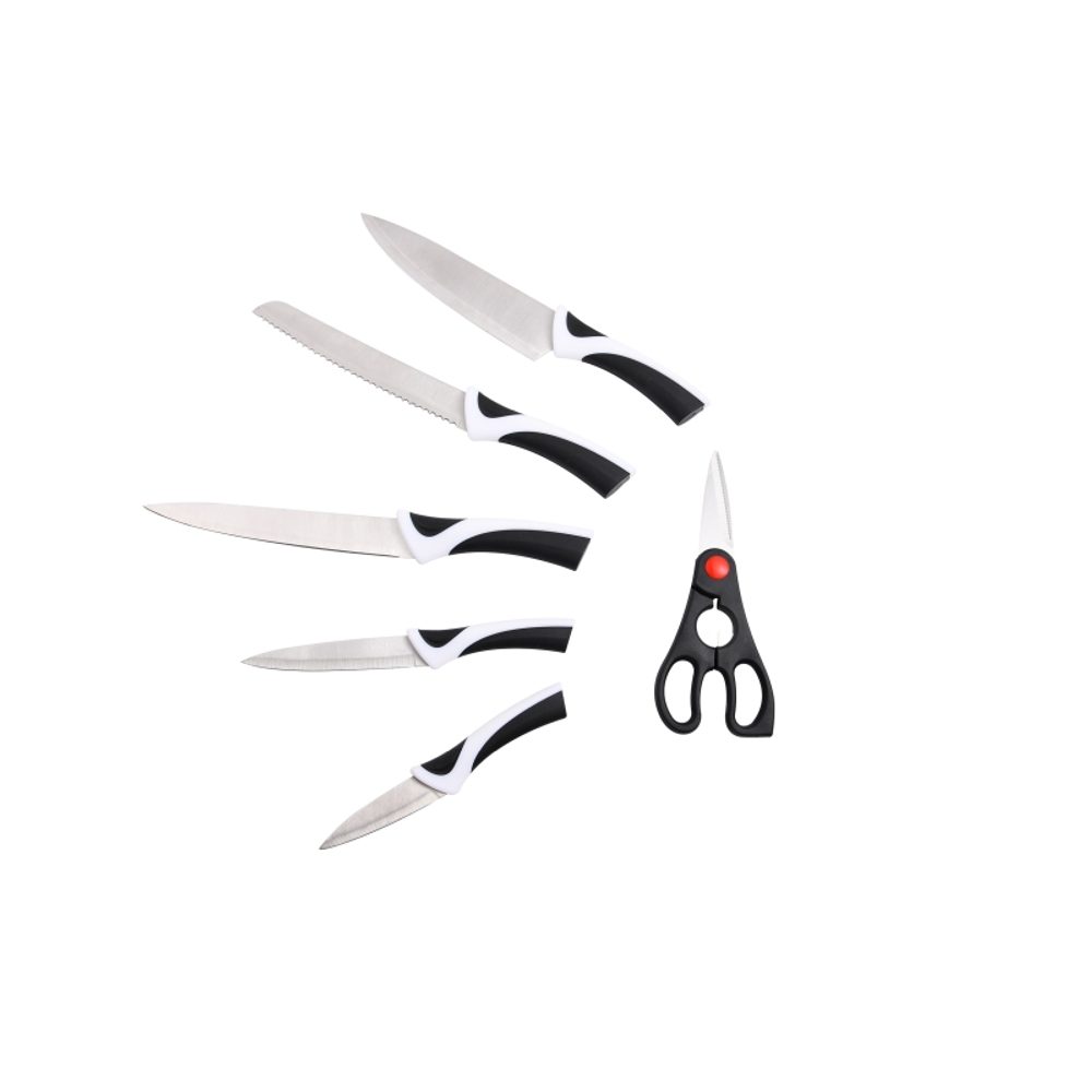 Levně BERGNER Sada nožů s nůžkami 6 ks KYOTO BG-39319-MM