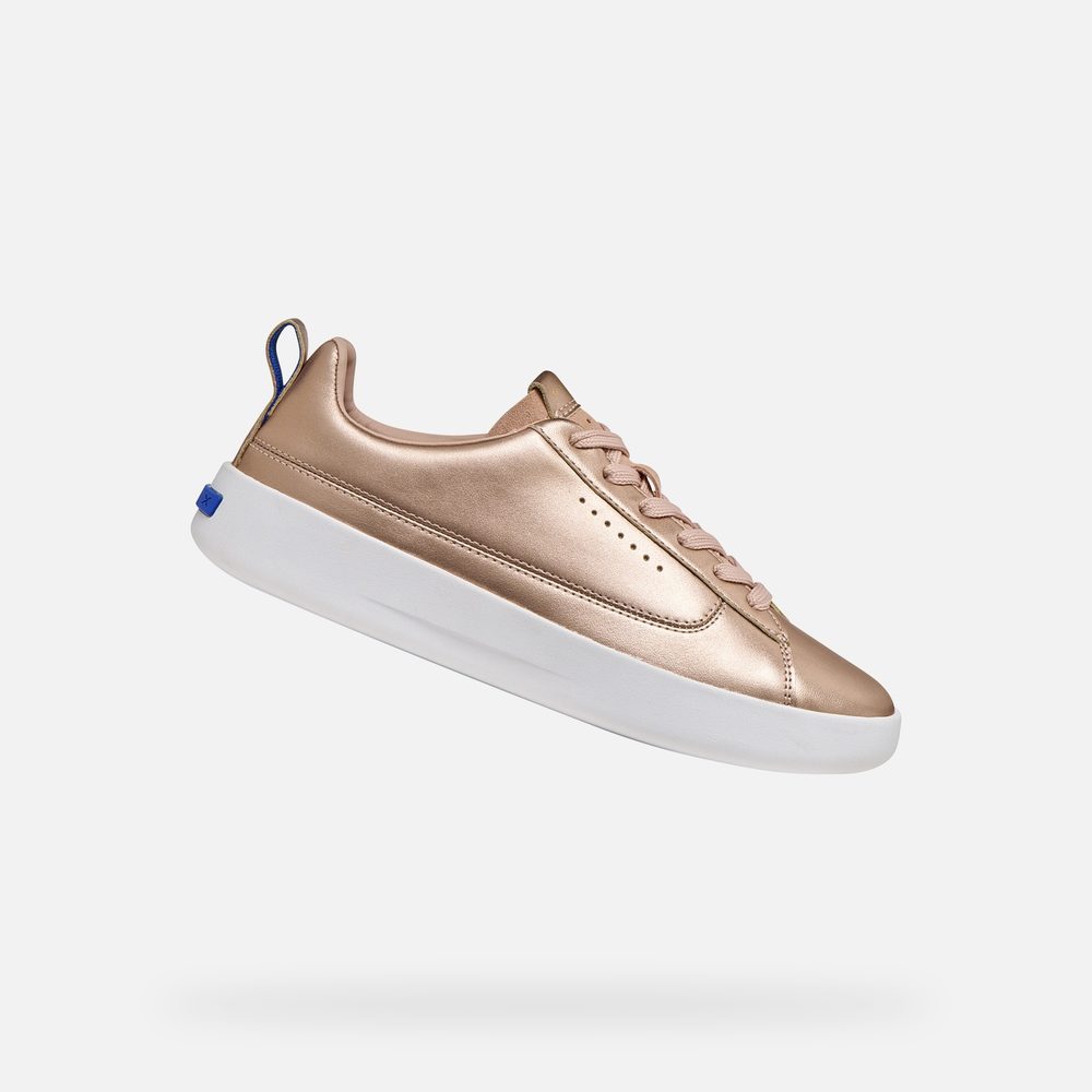 Růžové dámské tenisky Geox Gxcp-01 - 36