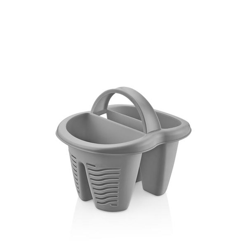 Levně QLUX ODKAPÁVAČ NA PŘÍBORY HEYBE 22X17X17 CM, PLAST