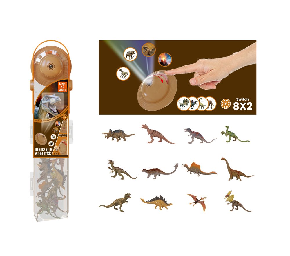 Levně PLEJO Dinosauři s projektorem