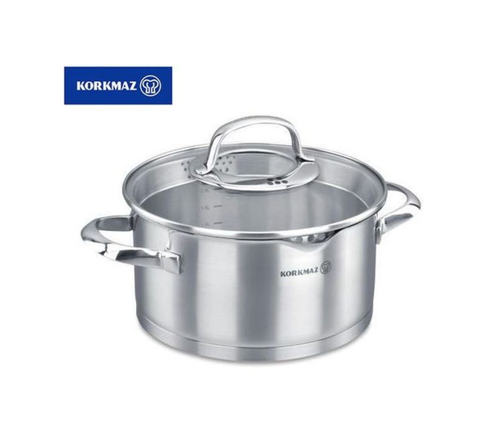 Levně hrnec d16+PO skl. STEAMA, 1,6l, v. 8cm, indukce, NR