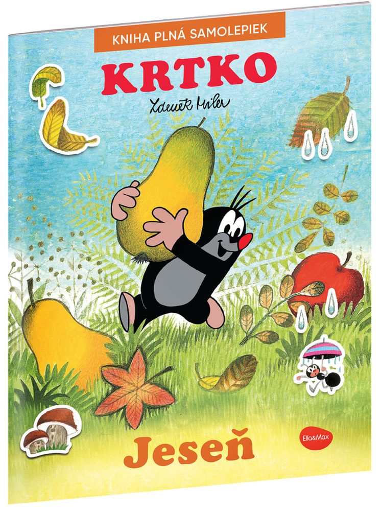 Levně KRTKO a JESEŇ ─ Kniha samolepiek