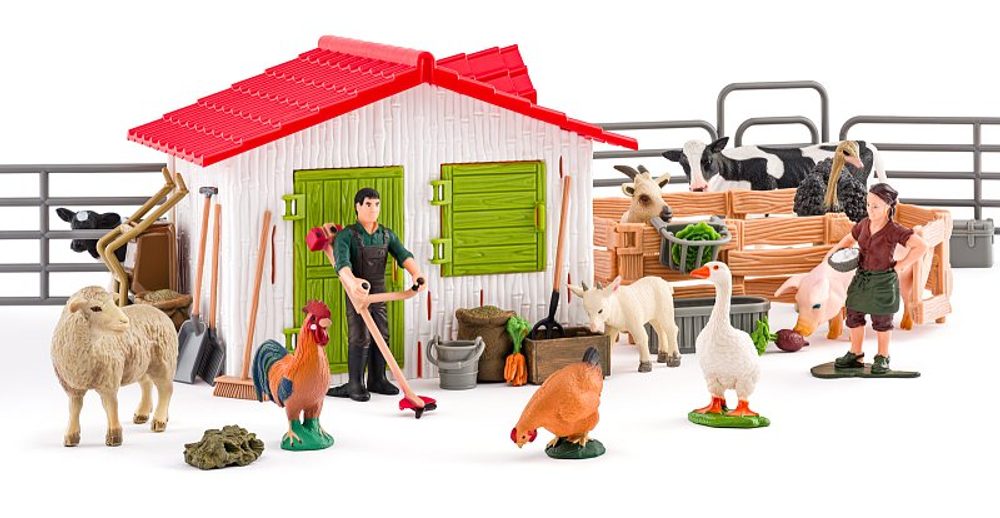 Levně FAUNICA Sada zvířátek - Farma
