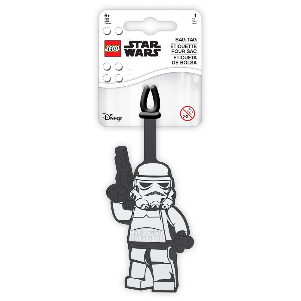 Levně LEGO Star Wars Jmenovka na zavazadlo - Stormtrooper