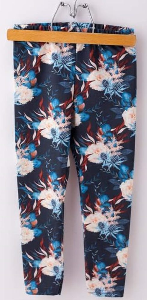 Levně Lily Grey Legíny- Blue Astra - 104