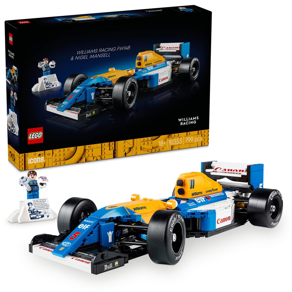 Levně Williams Racing FW14B a Nigel Mansell