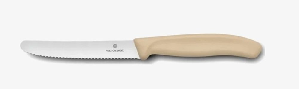 Levně nůž 11cm na rajčata BÉŽOVÝ VICTORINOX