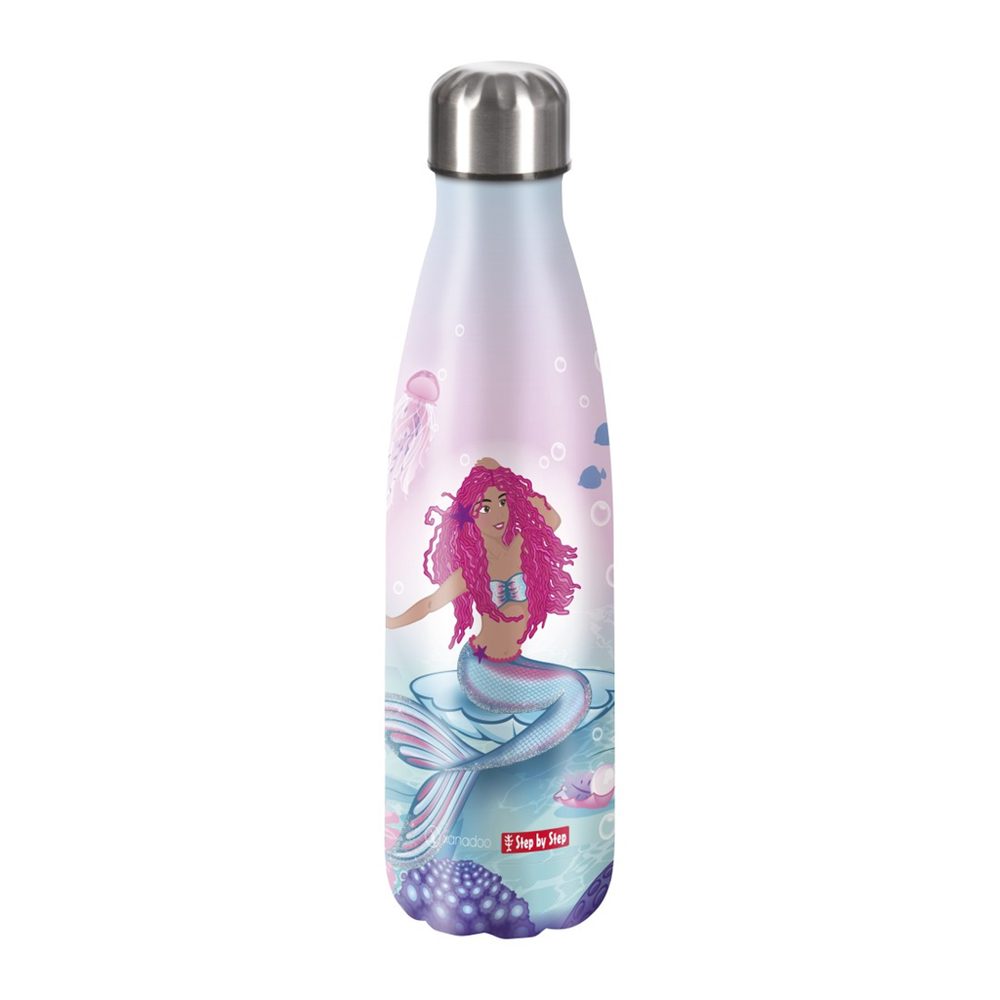 Levně Izolovaná láhev na pití z nerezové oceli 0,5 l, Mermaid Lola