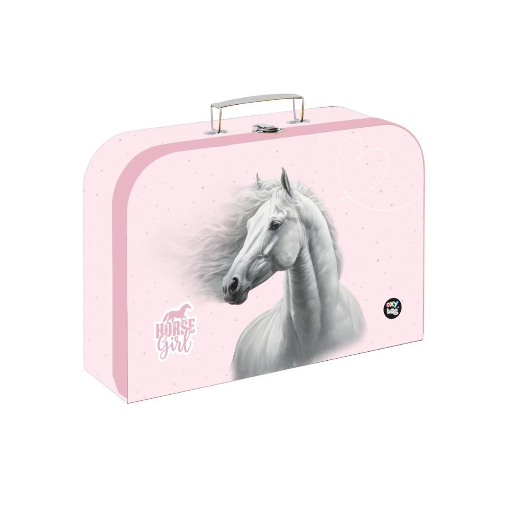 Levně Kufřík lamino 34 cm kůň romantic