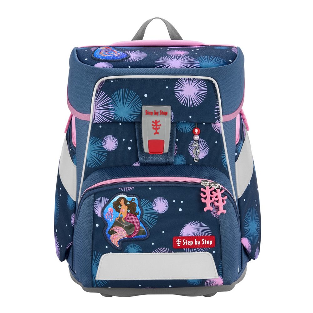 Levně Step by Step Školní aktovka SPACE pro prvňáčky - 5-dílný set, Mermaid Delia, certifikát AGR