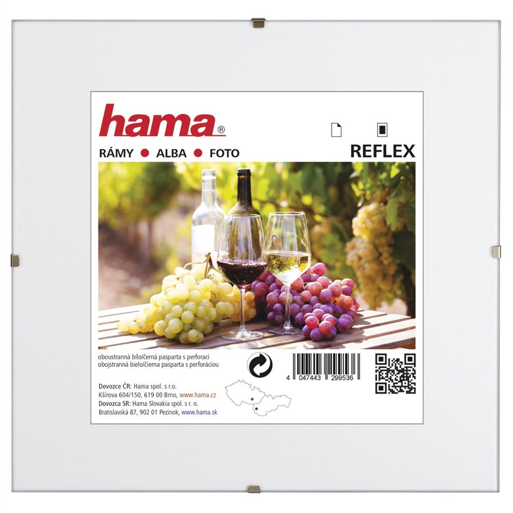 Levně Hama clip-Fix, normální sklo, 20x20 cm